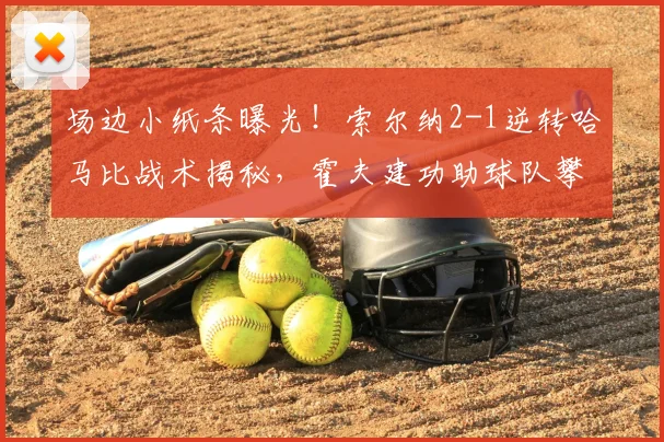 场边小纸条曝光！索尔纳2-1逆转哈马比战术揭秘，霍夫建功助球队攀升积分榜